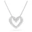 Колье Swarovski Heart| Кристаллы Сваровски