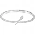 Браслет Swarovski Leslie Silver | Змея | кристаллы Swarovski