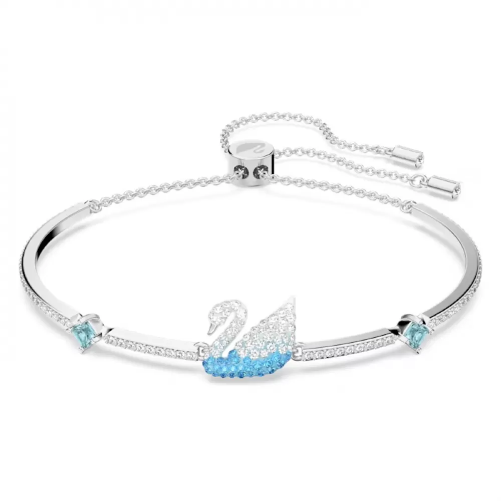 Браслет Swarovski Iconic Swan bangle | кристаллы Swarovski