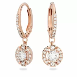 Серьги Swarovski Sparkling Dance Round Pierced | Кристаллы Сваровски