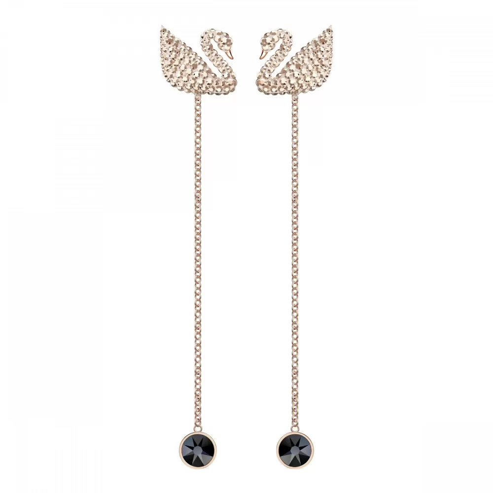Серьги Swarovski Iconic Swan | Кристаллы Сваровски