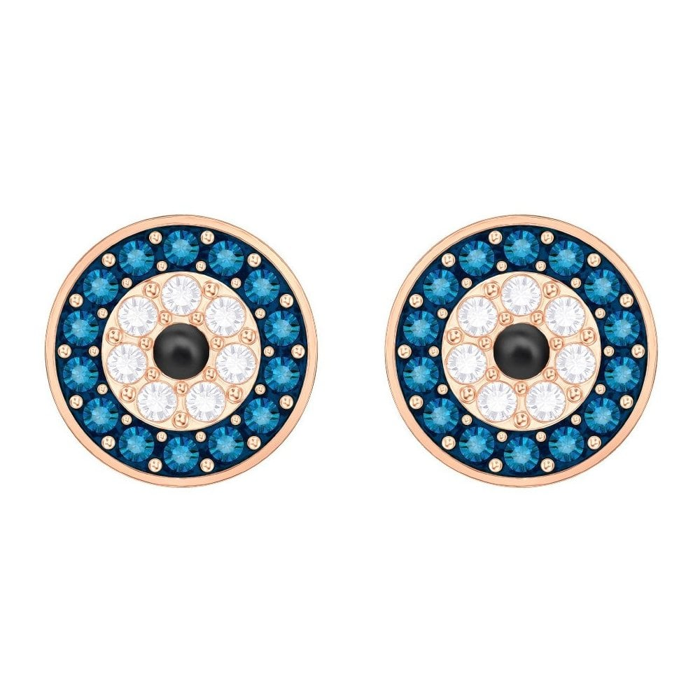 Серьги Swarovski Duo Evil Eye | Кристаллы Сваровски