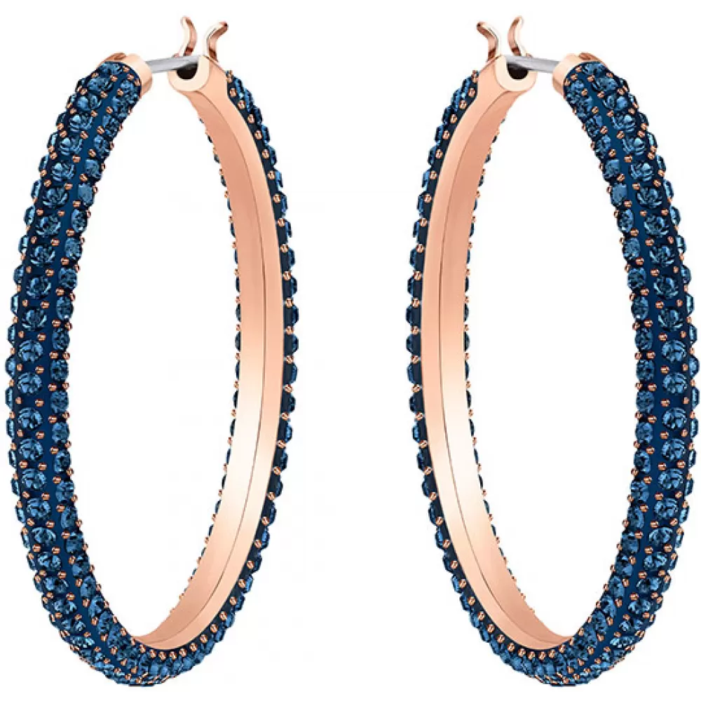 Серьги Swarovski Stone hoop | Кристаллы Сваровски