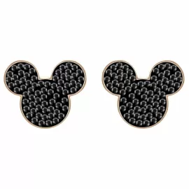 Серьги-пусеты Swarovski Микки Маус | Кристаллы Сваровски