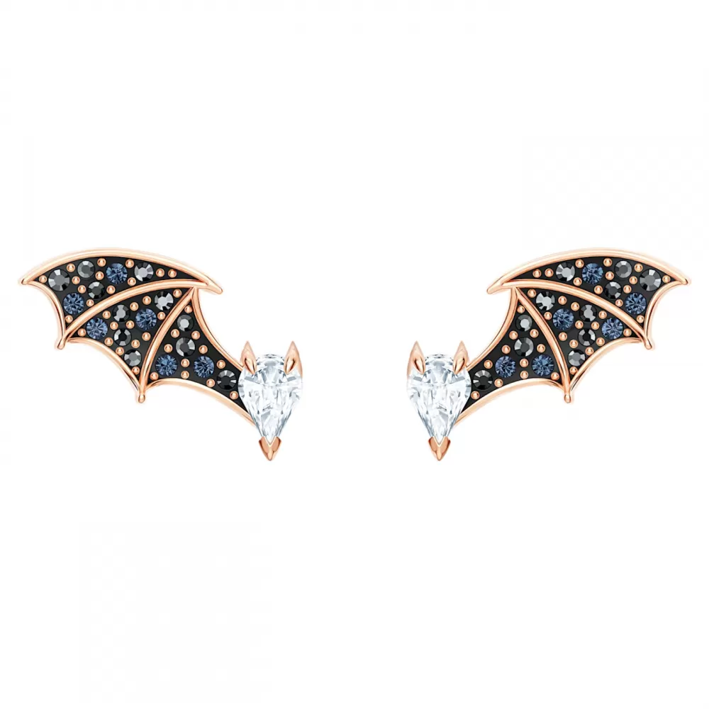 Серьги Swarovski Lucky Bat | Кристаллы Сваровски