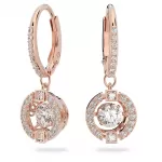 Серьги Swarovski Sparkling Dance Round Pierced | Кристаллы Сваровски