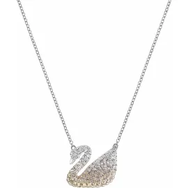 Колье Swarovski Iconic Swan | Лебедь градиент | Кристаллы Swarovski