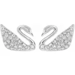Серьги Swarovski Swan Mini Pierced  | Лебеди | Кристаллы Сваровски