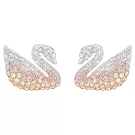 Серьги Swarovski Iconic Swan | Лебеди | Кристаллы Сваровски