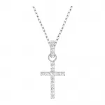 Колье Swarovski декоративный крестик | Кристаллы Swarovski