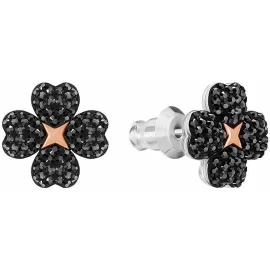 Двухсторонние серьги Swarovski Latisha | Клевер | кристаллы Swarovski