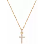 Колье Swarovski декоративный крестик | Кристаллы Swarovski