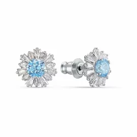 Серьги Swarovski Sunshine Pierced Blue | Кристаллы Сваровски