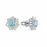 Серьги Swarovski Sunshine Pierced Blue | Кристаллы Сваровски