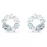 Серьги-пусеты Swarovski Attract hoop | Кристаллы Сваровски
