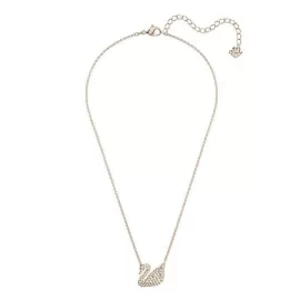 Колье Swarovski Iconic Swan | Лебедь Rose Gold | Кристаллы Swarovski