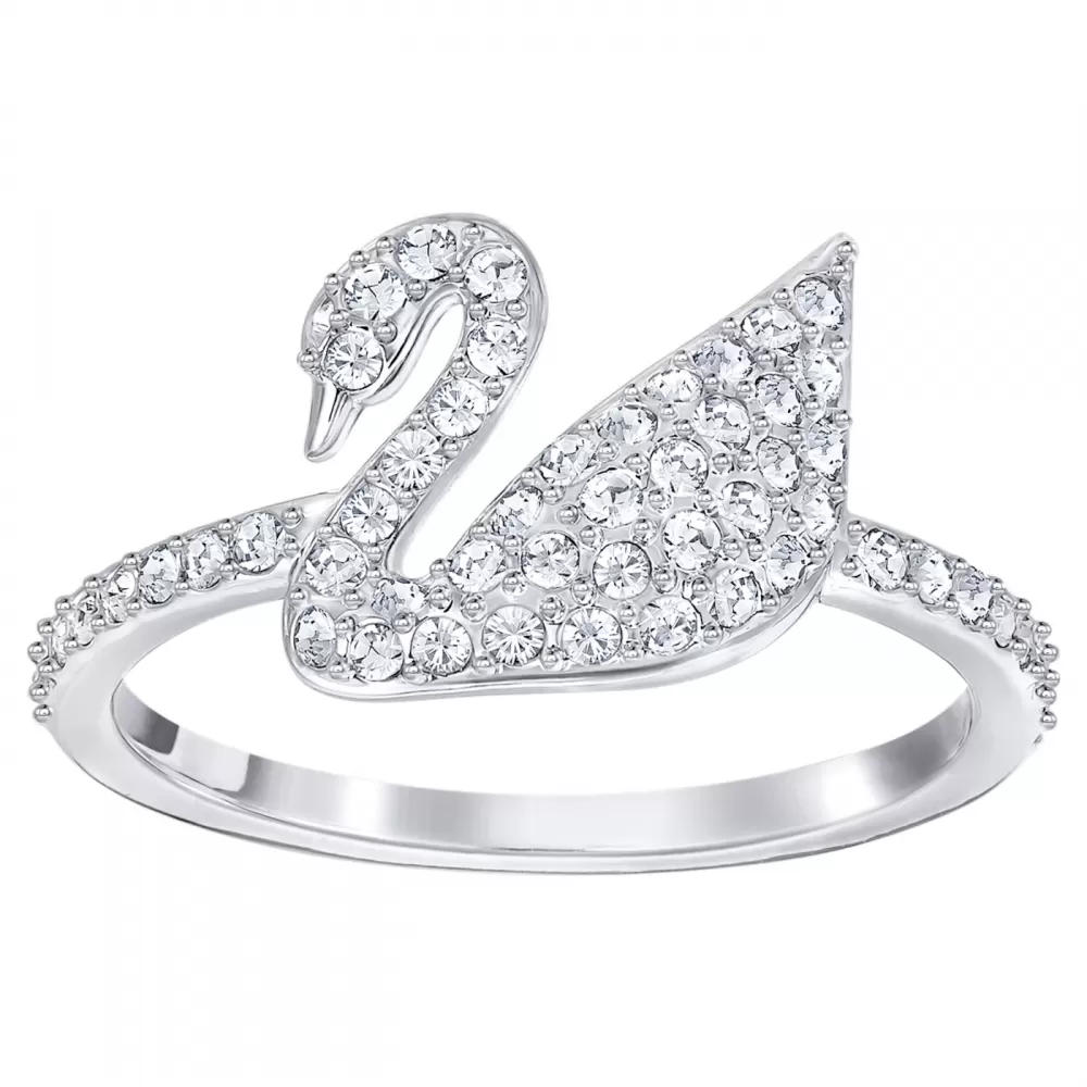 Кольцо Swarovski Iconic Swan | Кристаллы Сваровски 16