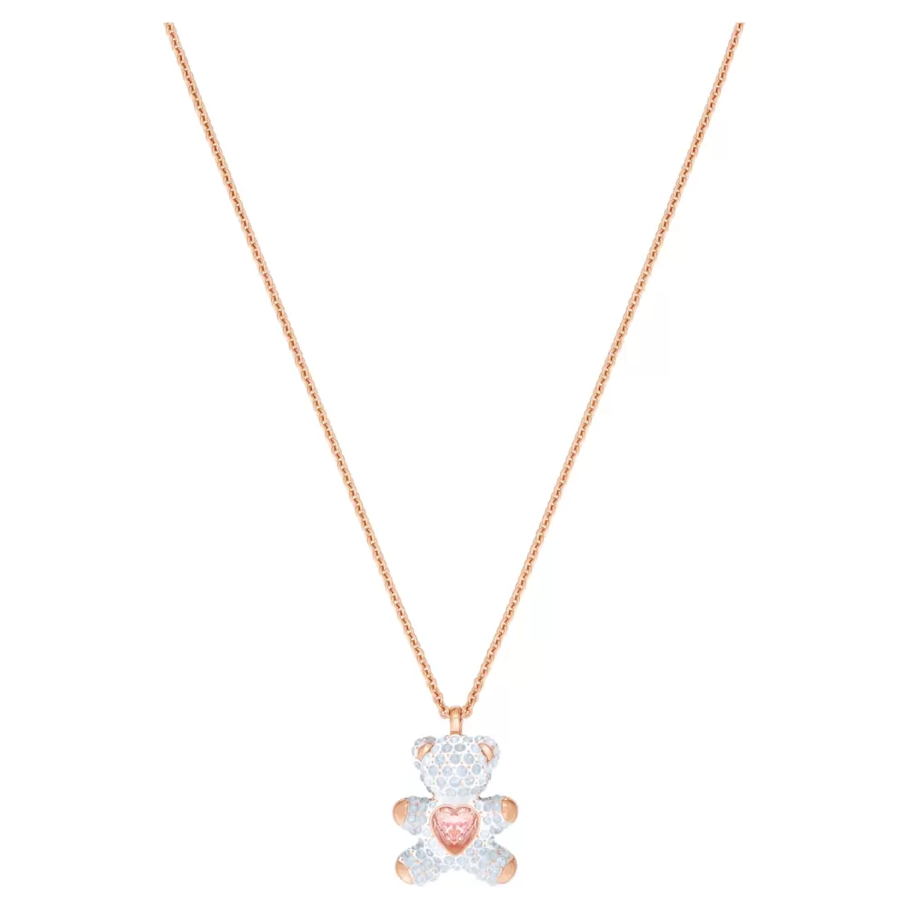 Колье  Swarovski Мишка Teddy | кристаллы Swarovski