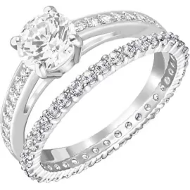 Кольцо Swarovski Attract I Do Ring Set| Кристаллы Сваровски 16