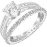 Кольцо Swarovski Attract I Do Ring Set| Кристаллы Сваровски 16
