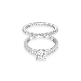 Кольцо Swarovski Attract I Do Ring Set| Кристаллы Сваровски 16