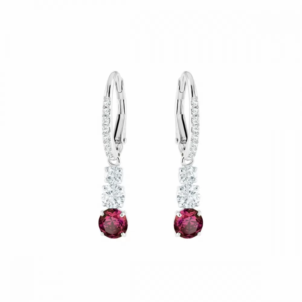 Серьги Swarovski Attract Trilogy Blue | Кристаллы Сваровски