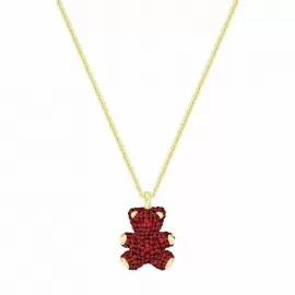 Колье Swarovski RED Teddy | Мишка | Кристаллы Swarovski