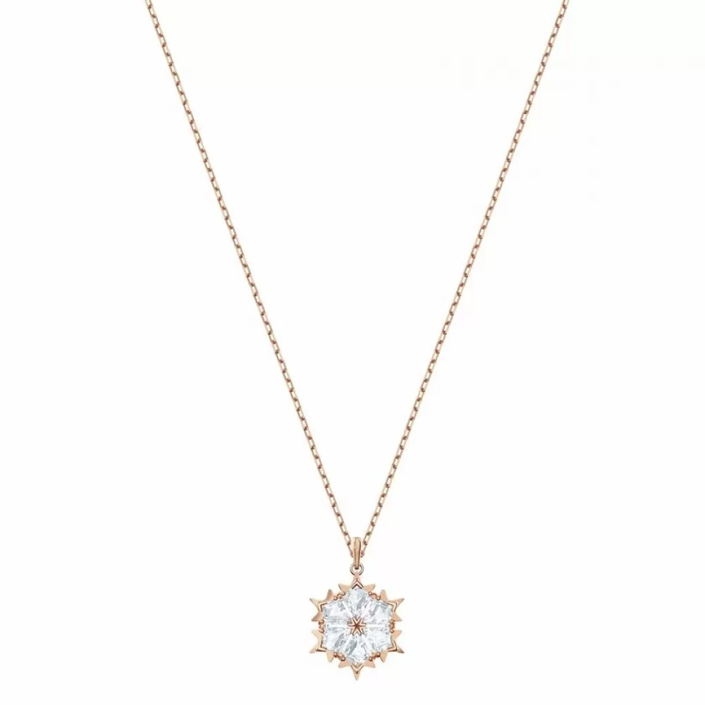 Колье Swarovski Magic Snowflake | Снежинка | Кристаллы Сваровски