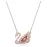 Колье Swarovski Dancing Swan Red | Лебедь | Кристаллы Swarovski