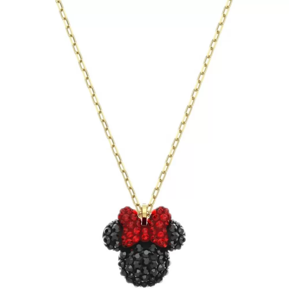 Колье Swarovski Minnie Mouse Black | Минни Маус | Кристаллы Swarovski
