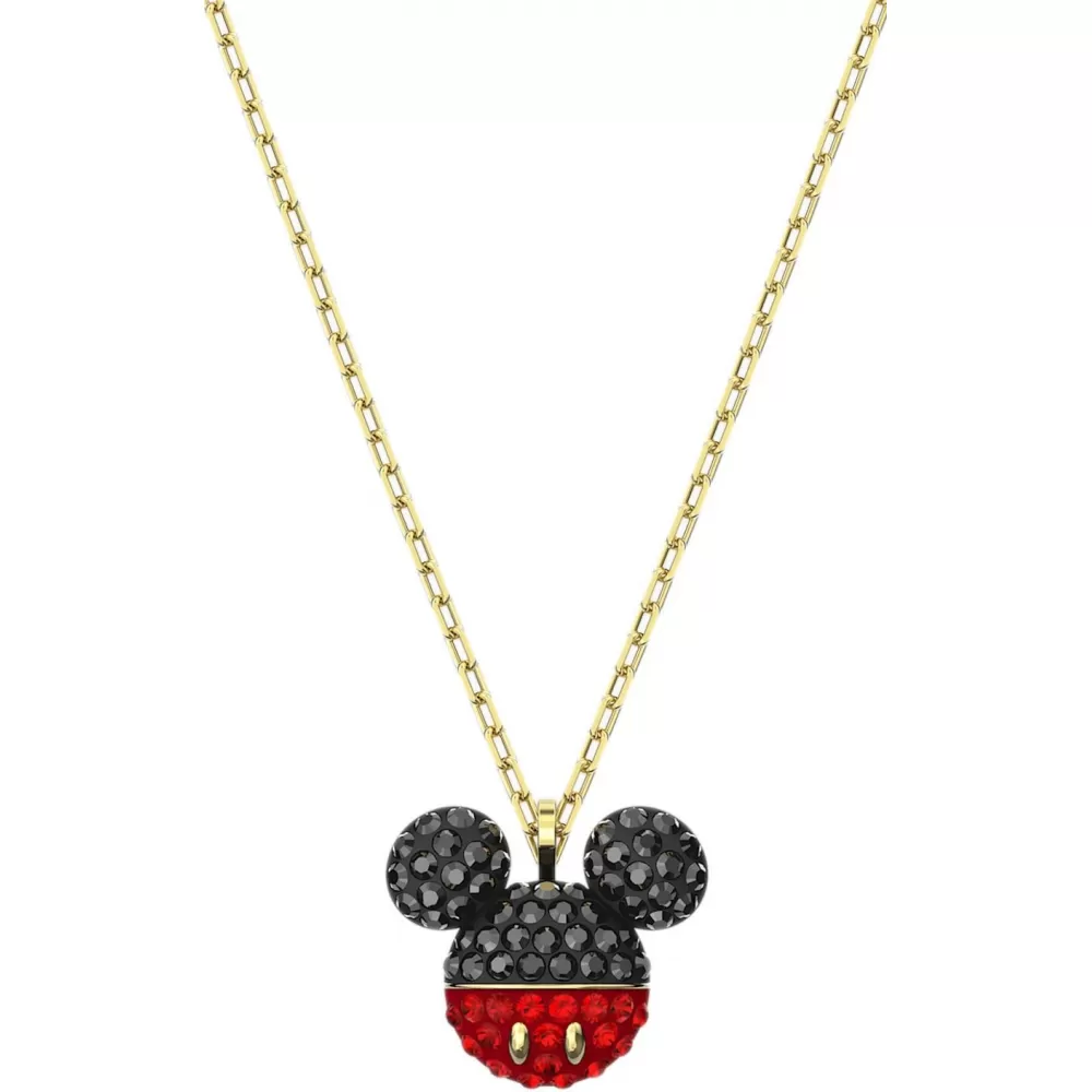 Колье Swarovski Mickey Mouse Black | Микки Маус | Кристаллы Swarovski