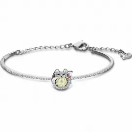 Браслет Swarovski|Lucky Cat | кристаллы Swarovski