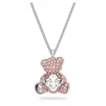 Колье Swarovski Pink Teddy | Мишка | Кристаллы Swarovski