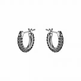 Серьги Swarovski Stone hoop | Кристаллы Сваровски