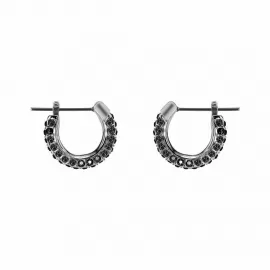 Серьги Swarovski Stone hoop | Кристаллы Сваровски