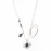 Колье Swarovski Duo Evil Eye | Кристаллы Сваровски