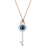 Колье Swarovski Symbolic Evil eye and key | Кристаллы Сваровски