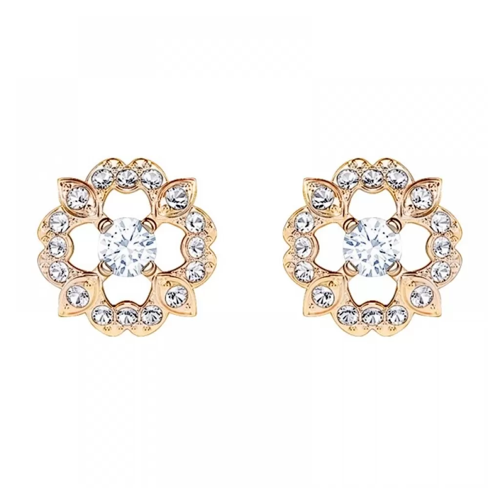 Серьги Swarovski Sparkling Dance Flower Pierced | Кристаллы Сваровски