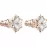 Серьги Swarovski Magic | Кристаллы Сваровски