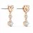 Серьги Swarovski Lifelong Heart | Кристаллы Сваровски
