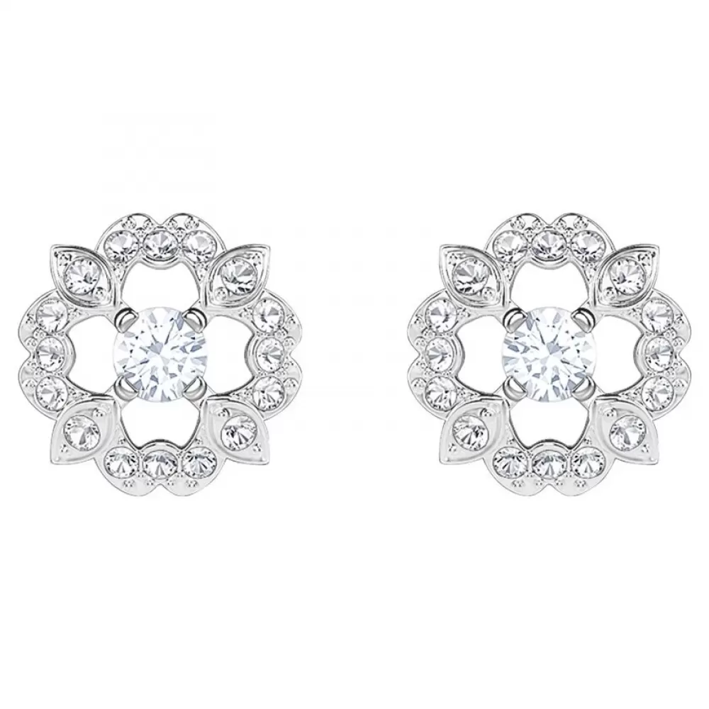 Серьги Swarovski Sparkling Dance Flower Pierced | Кристаллы Сваровски