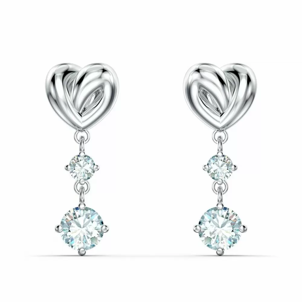 Серьги Swarovski Lifelong Heart | Кристаллы Сваровски