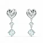 Серьги Swarovski Lifelong Heart | Кристаллы Сваровски