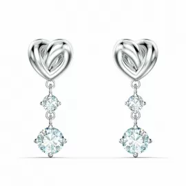 Серьги Swarovski Lifelong Heart | Кристаллы Сваровски