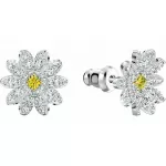Серьги пусеты Swarovski Eternal Flower | Кристаллы Сваровски