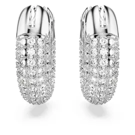 Серьги Swarovski Dextera hoop / Кристаллы Сваровски
