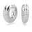 Серьги Swarovski Dextera hoop / Кристаллы Сваровски