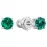 Серьги Swarovski Attract stud / Кристаллы Сваровски