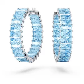 Серьги Swarovski Matrix hoop / Кристаллы Сваровски