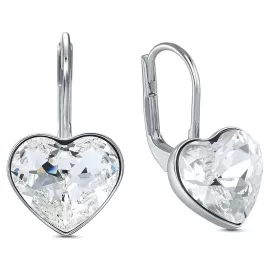 Серьги Swarovski Bella Heart/ Кристаллы Сваровски